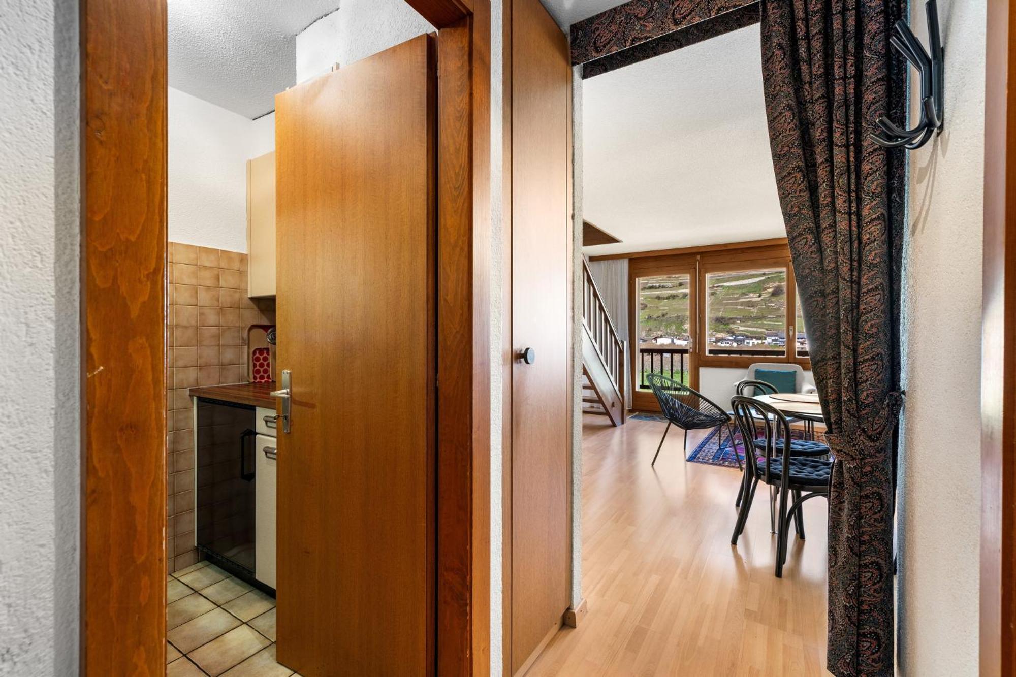 Duplex Cosy Aux Bains De Saillon Lägenhet Exteriör bild