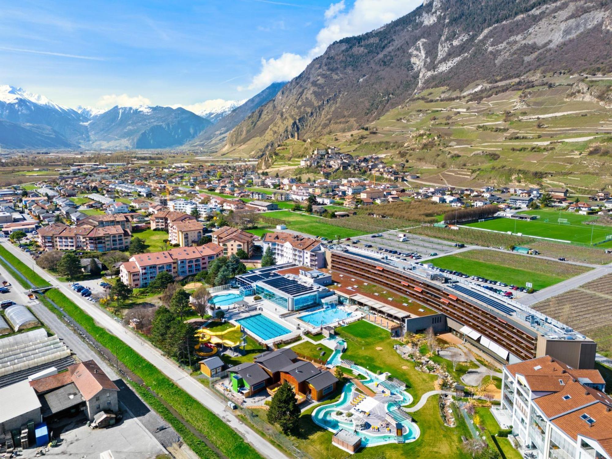 Duplex Cosy Aux Bains De Saillon Lägenhet Exteriör bild